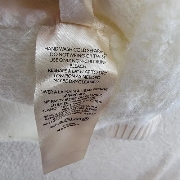 Free People Milo Tunic Sweater Women's Medium Evening Cream Drop Shoulder L/S~ - Picture 8 of 12